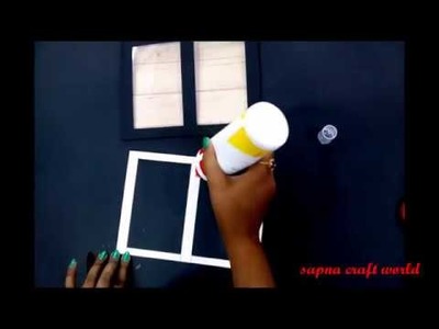 Pop up scrapbook part 7 tutorial |SAPNA CRAFT WORLD|