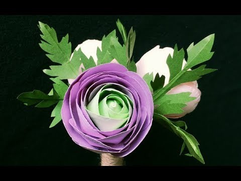 ABC TV | How To Make Ranunculus Paper Flower Bouquet - Craft Tutorial
