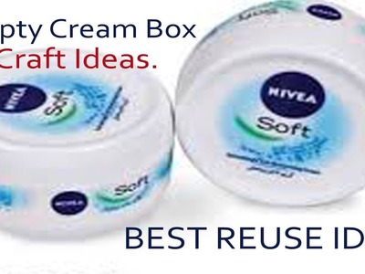 Best out of waste empty Cream Box Craft Idea.Reuse Idea.