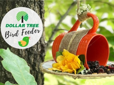 Bird Feeder DIY ???? | Dollar Tree DIY | Outdoor DIY | Budget Friendly | Eccentric Farmhouse Style