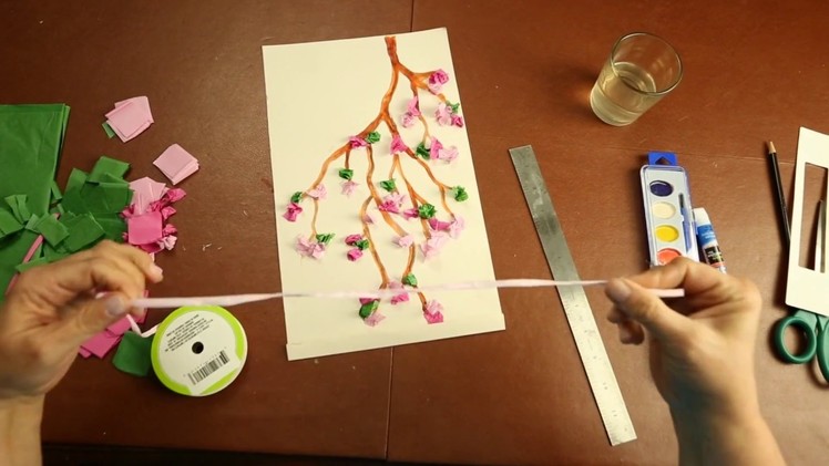 Craft Video Tutorial - Cherry Blossom Craft