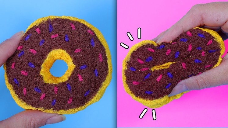 DIY Donut Squishy! How to make squishy easy tutorial