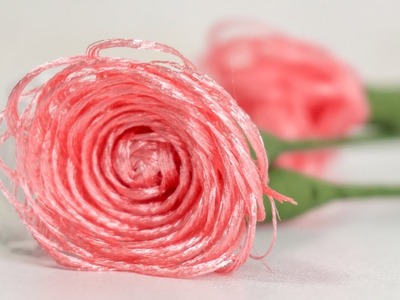 DIY Easy Fabric Roses: Making Flowers for Gift, Weddings or Home Decor
