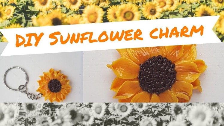 DIY POLYMER Sunflower Tutorial
