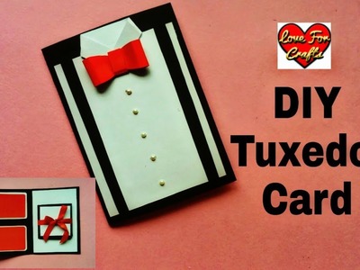 DIY Suit-Tuxedo Greeting Card Tutorial | Brother's Day | Father's Day Gift Idea