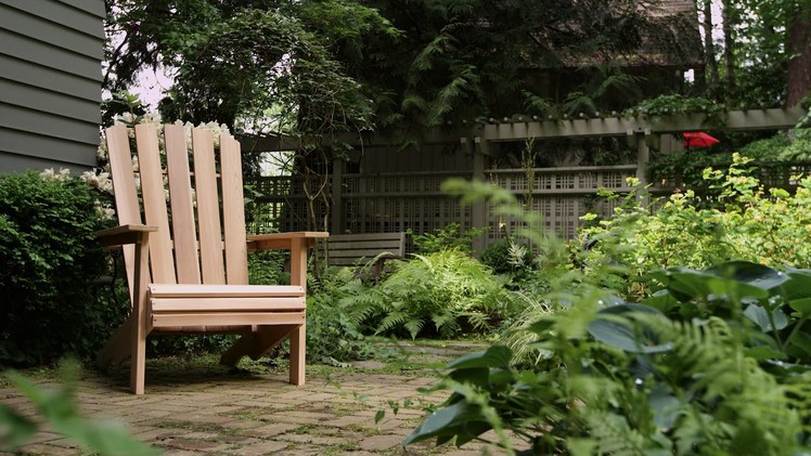 How to Build an Adirondack Chair