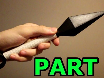 How To Build The Hardened Paper Kunai Part 1