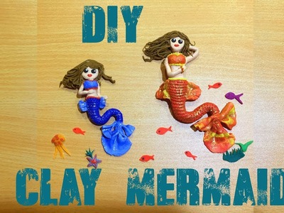 How To Make a Beautiful Mermaid with Clay | DIY | Apna Craft