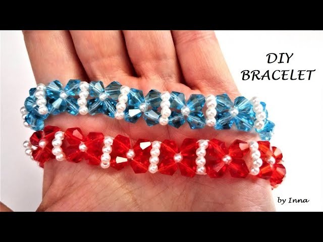 How to make a bracelet in less than 10 minutes. DIY tutorial