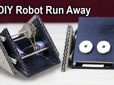 How to make a Frog Robot | DIY Robot Wallking From CardBoard