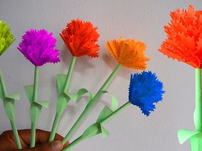 How to make handmade paper Flower (very easy) : DIY Crafts