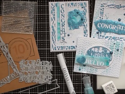 Mixed Media Trio with Tonic Craft Kit #10 :D