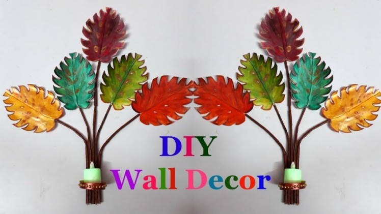 Newspaper Craft idea | DIY-Newspaper Wall Decor | DIY-Wall.room Decoration idea - best out of waste