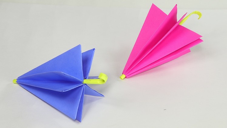 Origami for Kids - Paper Umbrella DIY Tutorial