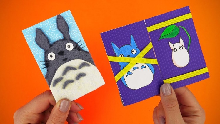 Paper Magic Wallet DIY | My Neighbor Totoro Wallet Tutorial For Kids