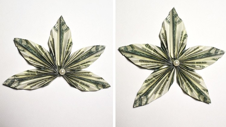WHAT FLOWER do you like more? Money Origami Dollar bills Tutorial Folding No glue and tape(NProkuda)
