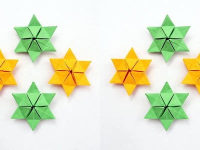 Cool Paper Origami STAR Tutorial DIY