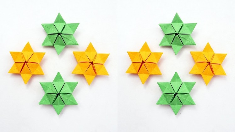 Cool Paper Origami STAR Tutorial DIY