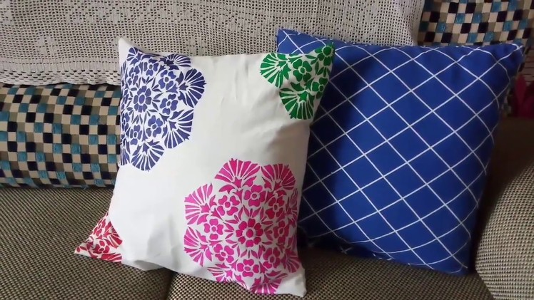 DIY-16 Cushion cover with Dark Painting