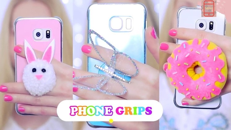 DIY Mobile Grips Holder-How to Make Mobile Cover Grips at Home| Mobile Expert