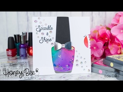 DIY Nail Polish Color Reveal Wheel Card - Choose Your Color