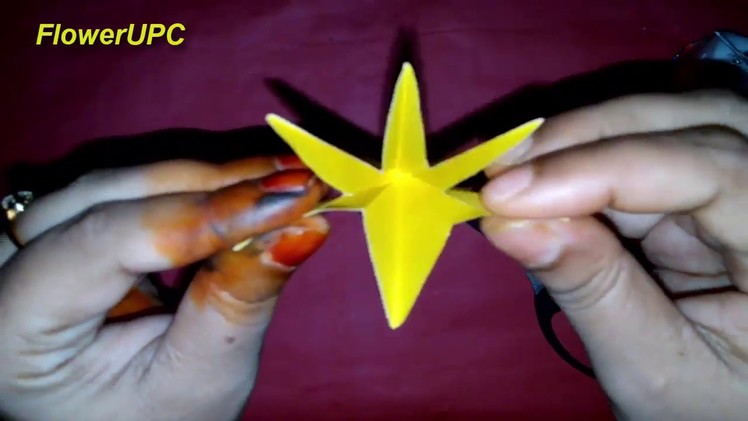 DIY Paper Flowers Tutorial | Flower Making | Easy origami flowers for beginners making-FlowerUpc |