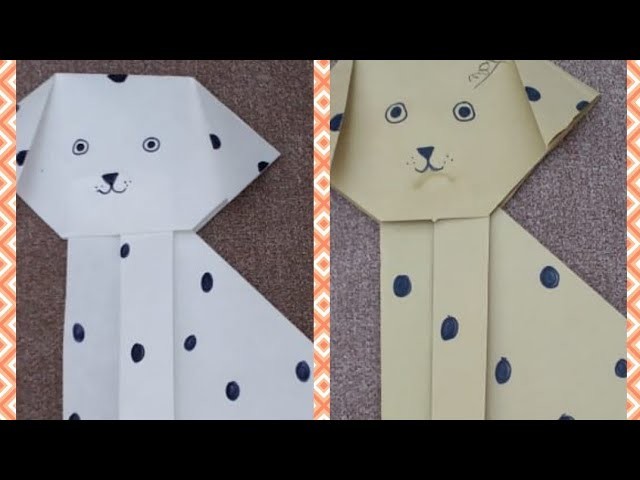 Easy origami Paper puppy. How to make a paper Puppy (Easy DIY) How to make a Paper Dog?
