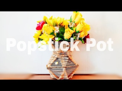 Flower pot ice stick || Diy-craft ||