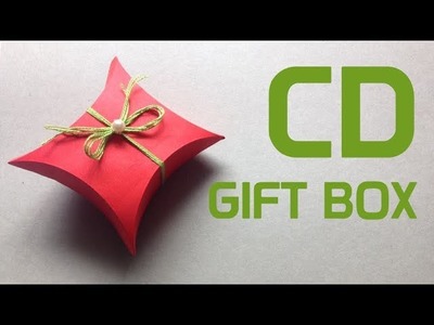 Gift box | 1 min craft | Invitation box | DIY | Using CD