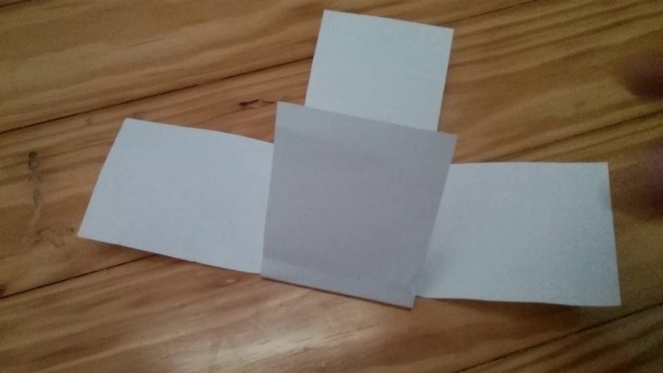 How to make a small box out of paper