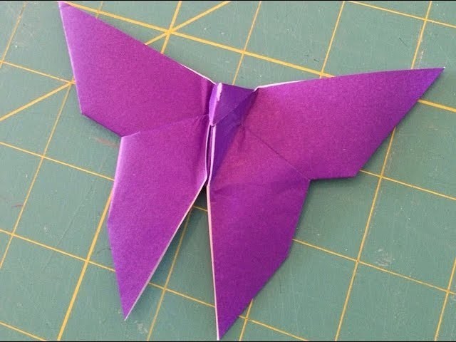 How To Make An Easy Origami Butterfly