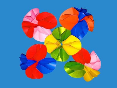 How to make beautiful paper flower | DIY Paper Flowers Tutorial-FlowerUpc |