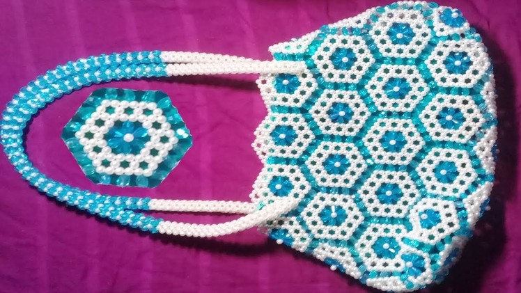 How to make Ladies bag by Beaded? Purse for Ladies,