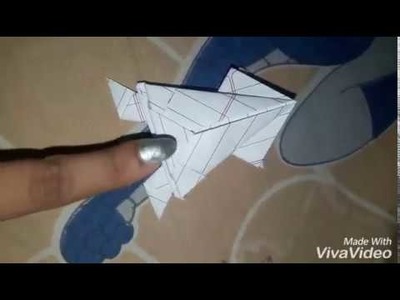 How to make paper frog