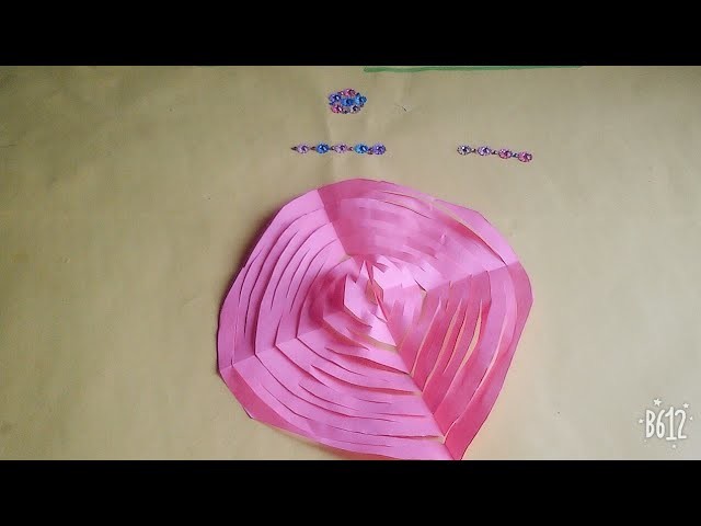 MAKE PAPER WALL HANGER. PAPER CRAFT. JHUMAR. VERY EASY! !!!!!!!