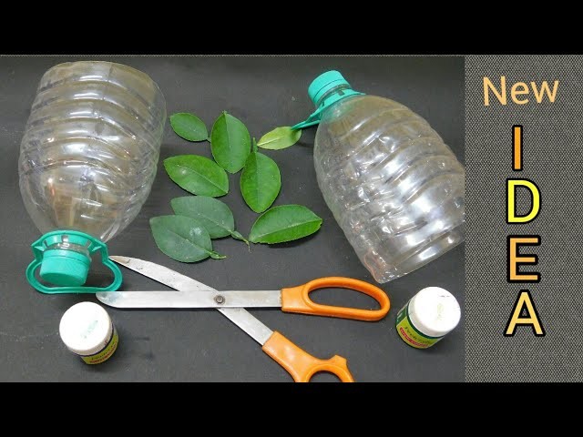 New idea for home decor ll DIY 2018 l Plastic bottle craft