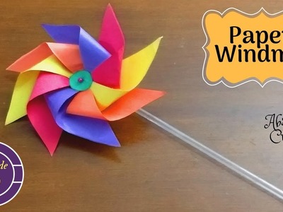 Paper Windmill.Pinwheel | Episode 19 (Craft Project) | SUMMER CAMP FOR KIDS 2018