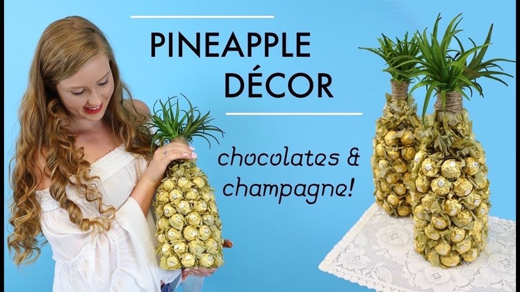 Pineapple Decor DIY Tutorial | Ferrero Rocher