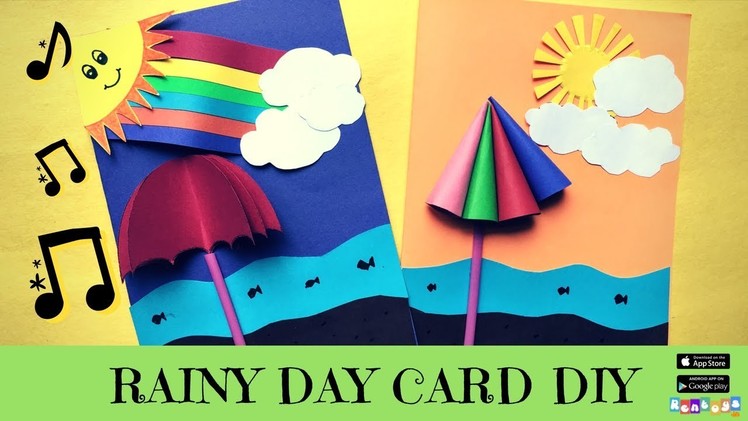 Rentoys DIY:: Rainbow Card for Rainy Season