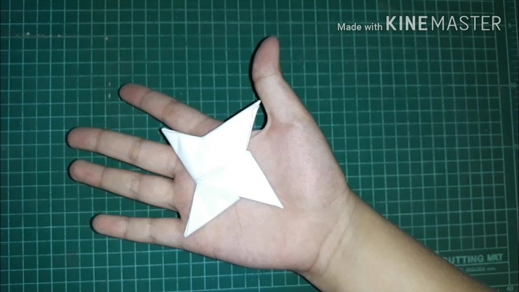 สอนพับกระดาษ #2 สอนพับดาวกระจาย Origami shuriken