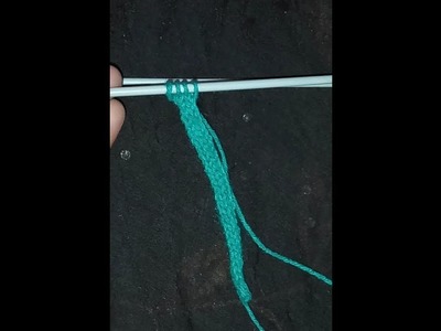 76 * How to knit an I - Cord. Knitting an I Cord. Knitting Dori in Hindi very easy