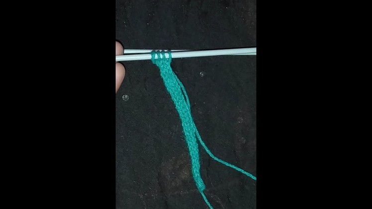 76 * How to knit an I - Cord. Knitting an I Cord. Knitting Dori in Hindi very easy