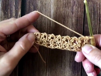 Colorblock Crochet Cowl