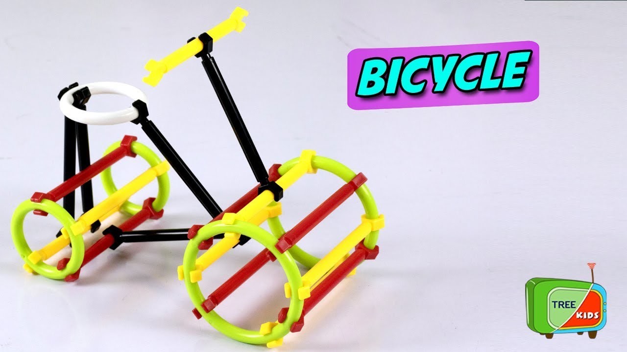 Craft For Kids Easy Make Bicycle For Pre School Children, Tree Kids