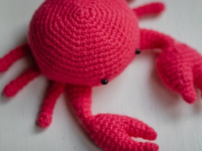 Crochet Amigurumi Crab - Tutorial