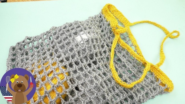 Crochet Your Own Bag | Awesome Summer Crochet Projects | Net Crochet Pattern