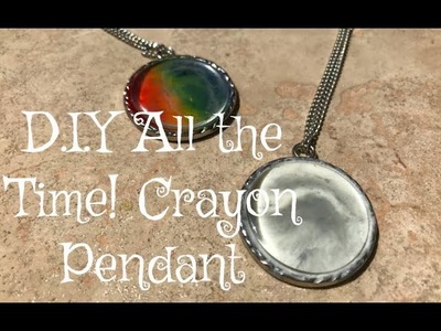 D.I.Y All the Time! Crayon Pendant