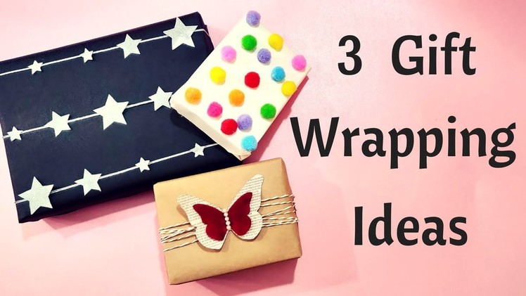 D.I.Y. Easy Gift Wrapping Ideas With Minimum Supplies
