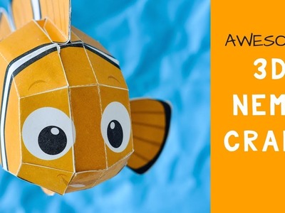 Disney's Finding Nemo: 3D Paper Craft (Free Templates)