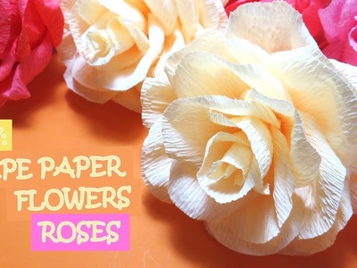 DIY: Crepe Paper Flowers - Roses